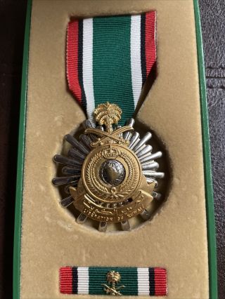1991 Desert Storm Saudi Arabia Liberation Of Kuwait Medal Set – Gulf War W/ Iraq