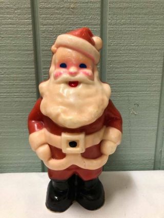 Vintage Gurley Santa Claus Candle 8.  5 " Tall