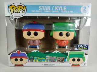 Funko Pop South Park 2 Pack Stan / Kyle 2pk Best Buy Exclusive
