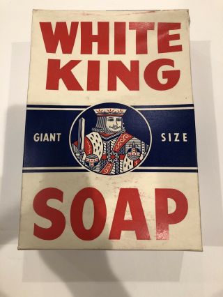 Vintage 1933,  White King Soap,  Giant Size