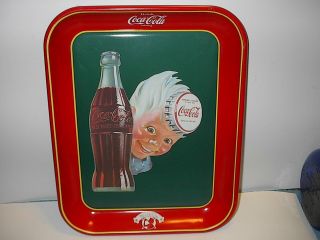 1992 Coca Cola Coke Soda Tray 8th Annual Cola Can Convention Nashville