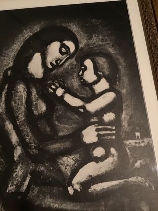 Georges Rouault,  “mother And Child”,  1927,  Etching & Aquatint,