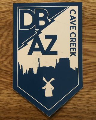 Dutch Bros Sticker Decal Cave Creek Arizona Regional Htf Rare Car Yeti Laptop Db