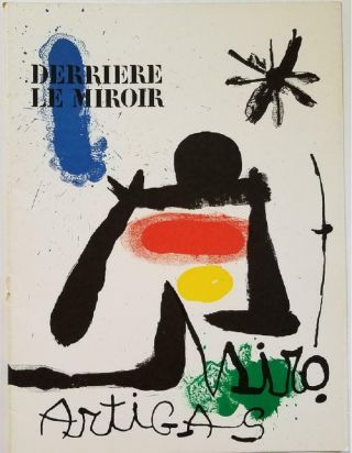 Joan Miro Stone Lithograph Derriere le Miroir Full Cover 1963 2