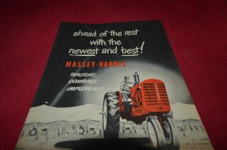 Massey Harris Buyers Guide For 1950 Dealer 