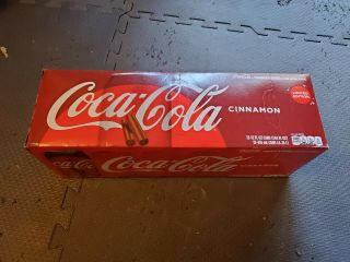 Coca Cola Cinnamon 2019 Limited Edition/holiday Coke 1 Case (12 Cans) 12oz