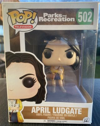 Funko Pop Television - Parks And Recreation April Ludgate 502 Vaulted