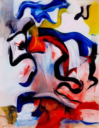 Willem De Kooning Untitled V.  1982 Limited Edition Giclee Art Print