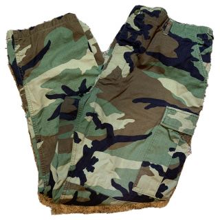 Us Military Bdu Combat Cargo Pants Xlarge Long Woodland Camo Propper