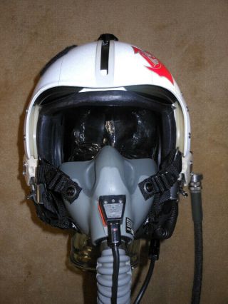 Us Navy Hgu - 33/p Helmet,  Mbu - 14/p Mask Hgu Sph
