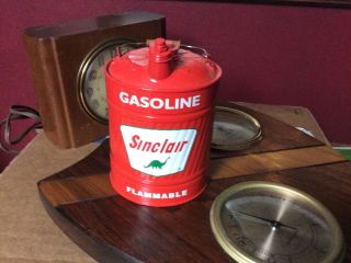 Vintage Sinclair 1:4 Scale Oil Can Coin Bank First Gear