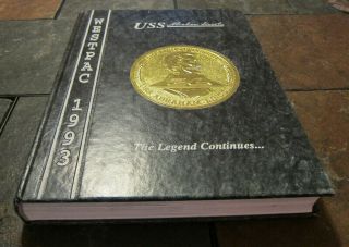 Uss Abraham Lincoln Cvn - 72 Westpac Cruise Book 1993 Navy The Legend Continues