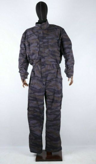 Bosnian And Kosovo Serb Special Police Unit Blue Tiger Pattern Coverall Jumpsuit