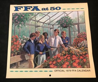 1979 Ffa Future Farmers Of America Calendar 50th Anniversary Walkersville,  Md