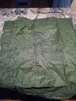 U.  S.  Army Usmc Usaf Usn Military Waterproof Clothing Bag 1993 Nos