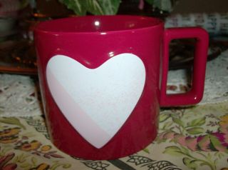 Nwt Starbucks 2021 Red White/pink Heart Valentine Mug