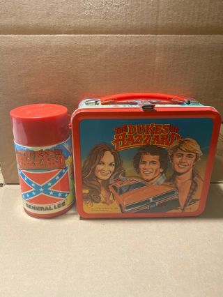 The DUKES OF HAZZARD lunch box GENERAL LEE tin lunch box 2