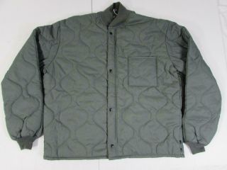 Vtg 1993 Us Air Force Flyers Cwu - 9/p Quilted Jacket Liner Sz Large Military 90s