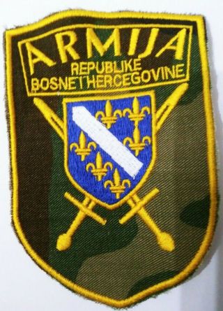 Army Republic Of Bosnia And Herzegovina Patch Ar Bih