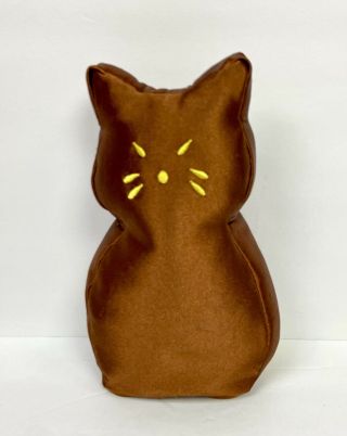 2005 Peeps Just Born Brown Cat Bean Bag Plush Stuffed Animal Doll Toy Rare