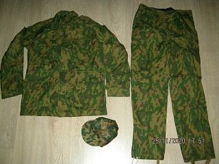Russian Army Combat Suit Vsr - 93 Barvikha Camo 1993 Size 56 - 6 Airsoft Outdoor