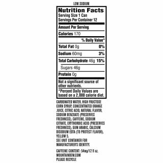 (2 Pack) Mountain Dew Cans 12 Count,  12 Fl Oz 3
