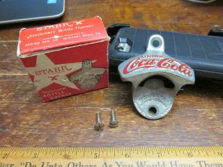 Vintage Starr X Coca Cola Bottle Opener Nos Old Stock
