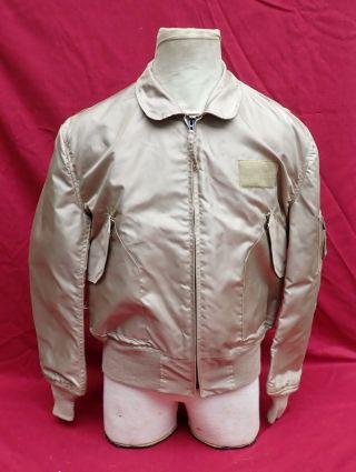 Jacket Summer Type Cwu - 36/p Size X Large 46 - 48 Xl Desert Tan
