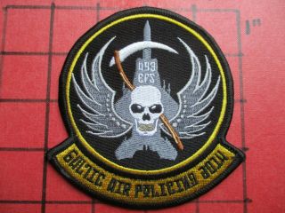 Air Force Squadron Patch Usafe 493 Efs Lakenheath F - 15 Baltic Policing