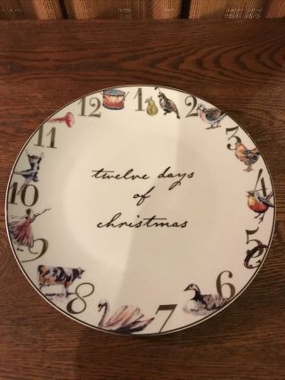 Better Homes And Gardens 12 Days Of Christmas - Dinner Plate