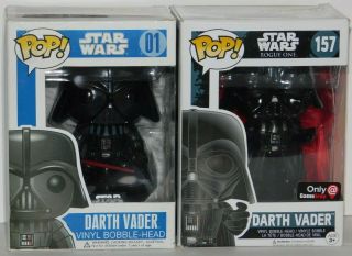 Funko Pop Star Wars Darth Vader 01 Large Letters First Wave Rogue One 157