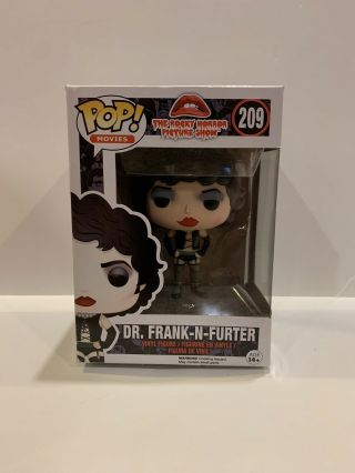 Funko Pop Movies: The Rocky Horror Picture Show,  Dr.  Frank - N - Furter 209 Rare