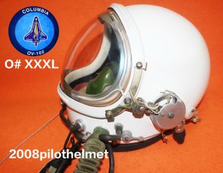Flight Helmet High Altitude Pressure Pilot Helmet Size:o Xxxl