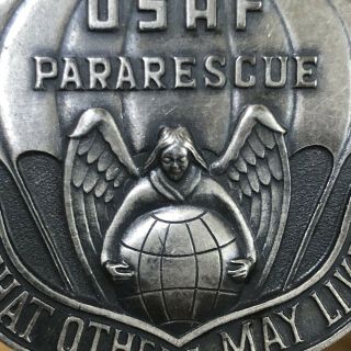 VIETNAM USAF PARARESCUE BADGE - US AIR FORCE PJ JUMP PARA THAT OTHERS MAY LIVE 2