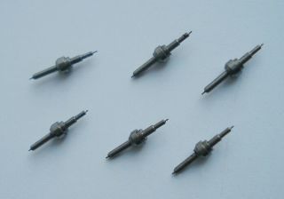 Staffs For Ussr Military Airforce Aircraft Cockpit Clock Achs - 1 (6 Pc)