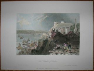 1840 Bartlett Print Canada: Citadelle Of Quebec (71)