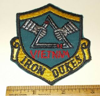 358) Usfs 320th Bomb Wing " Iron Dukes " Vietnam Patch.  Mather Afb Ca.  B - 52 
