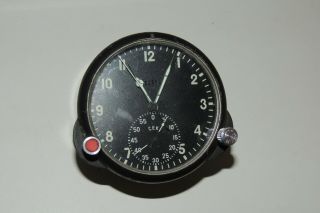 Ussr Mig - 29 Soviet Military Aviation Watch With Stopwatch,  Clock Panel 123chs