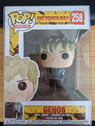 Funko Pop One Punch Man - Genos 258 With Protector