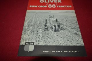 Oliver 88 Tractor Dealer 