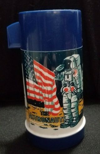 1969 Vintage The Astronauts Lunchbox Thermos Only Rare