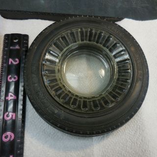 Vintage General Tire Ashtray Steelex Radial 6.  5 "