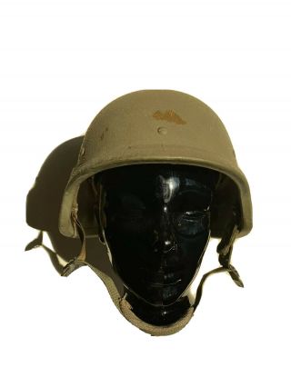 Us Military Army Pasgt Ballistic Combat Helmet Made With Kevlar Size Medium