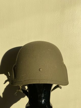US Military Army PASGT Ballistic Combat Helmet Made with Kevlar Size MEDIUM 3