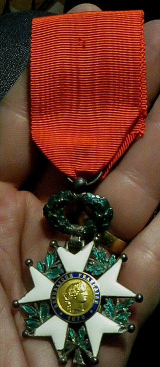 French Legion Of Honor Medal (knights Grade) Wwi /wwii