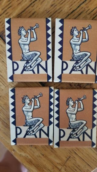 Vintage Pan Condoms One 4 Pack Dozen Nos Very Old Rare Prophylactic
