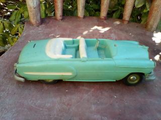 Early Chevrolet Promo Car Bank Turquoise Chevy