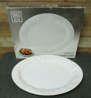 Tabletops Gallery Harvest Platter Turkey Platter 21 X 17