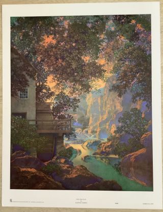 Maxfield Parrish Old Oak Glen Fine Art Print - 5068 Haddad’s Fine Arts