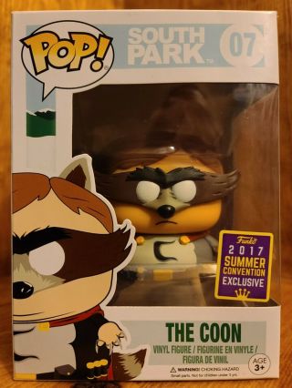 Funko Pop South Park: The Coon 07.  Hot Topic Exclusive